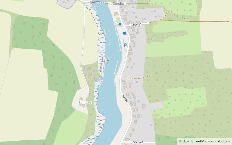 Forellensteg Seedorf location map