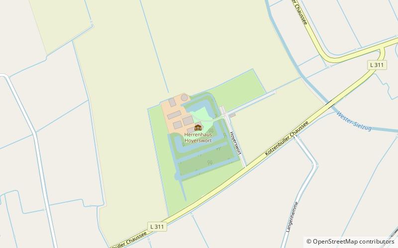 Herrenhaus Hoyerswort location map