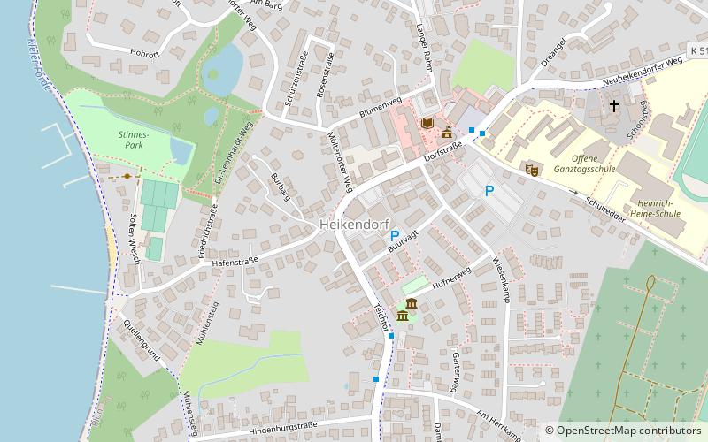 Heikendorf location map