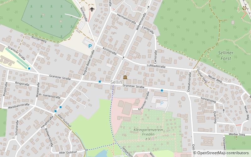 bernsteinmuseum sellin location map
