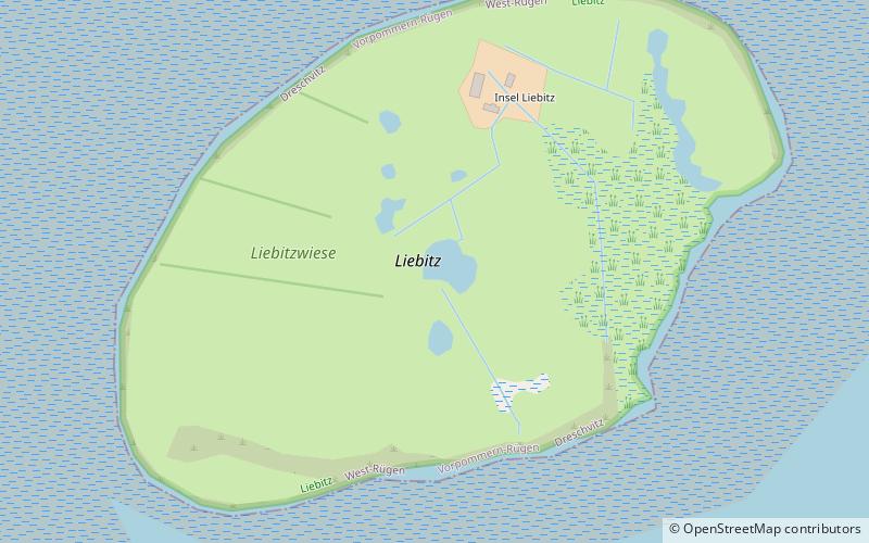 Liebitz location map