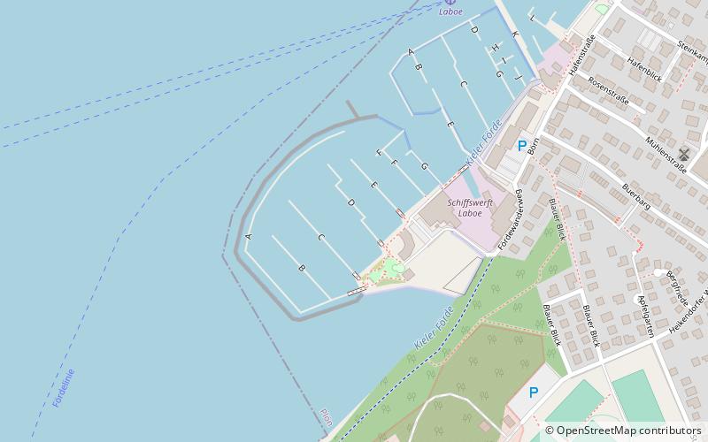 yachthafen baltic bay laboe location map