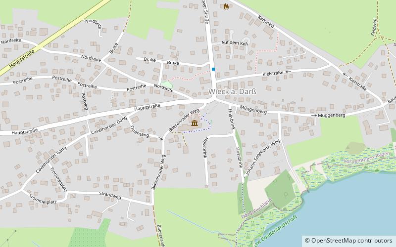 Darßer Arche location map