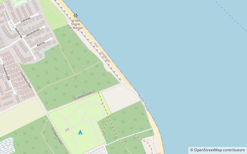 fkk strand falkenstein kiel location map
