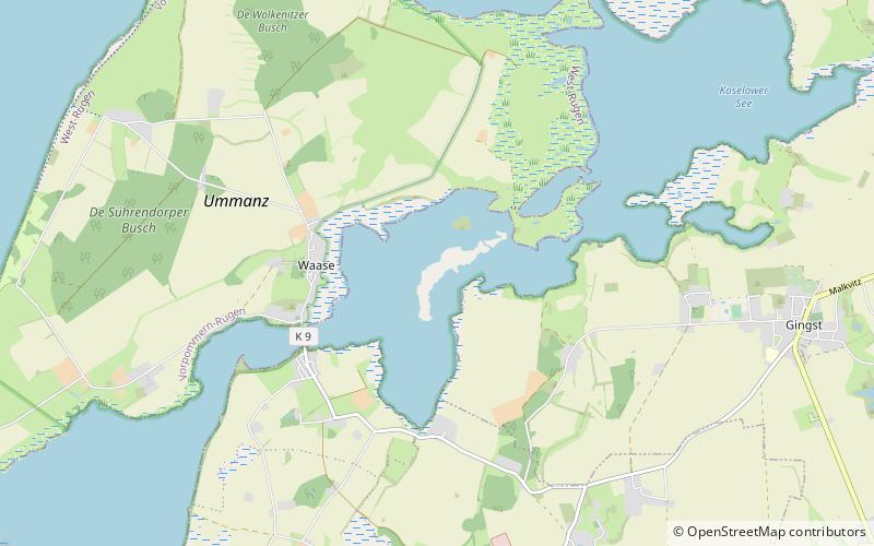 liebes nationalpark vorpommersche boddenlandschaft location map