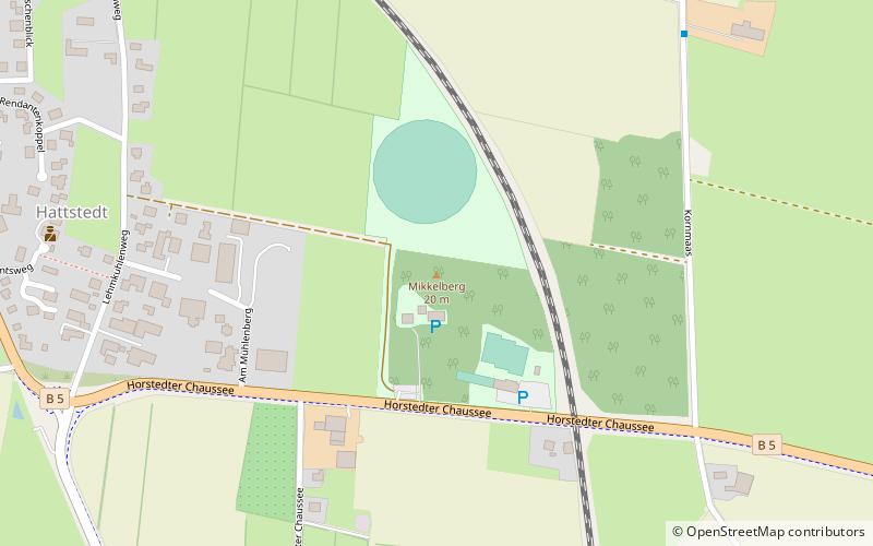 Mikkelberg location map