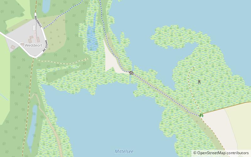 naturschutzgebiet spyckerscher see und mittelsee rugen location map