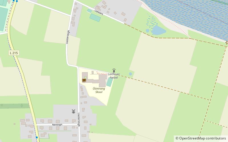 Leitfeuer Nebel/Amrum location map