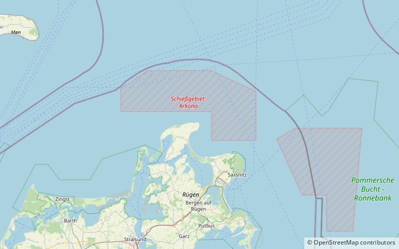 Cape Arkona Lighthouses location map