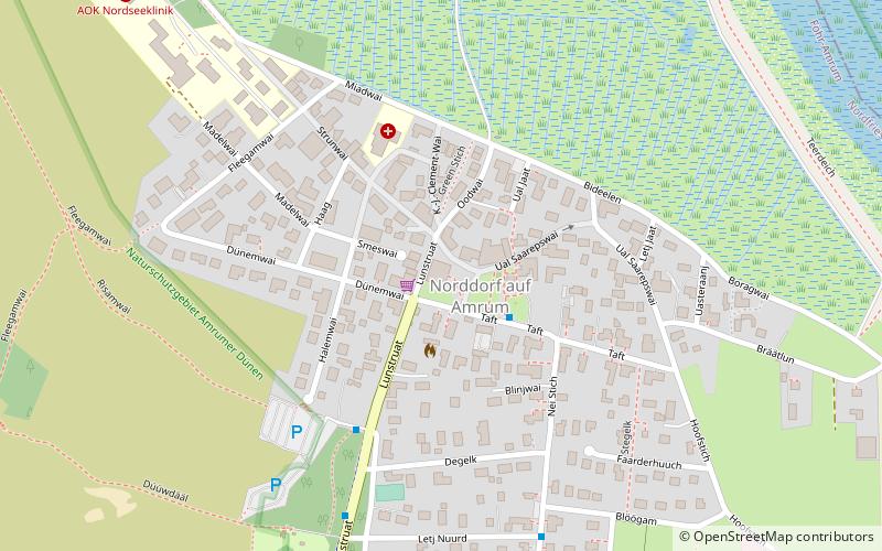 Norddorf location map