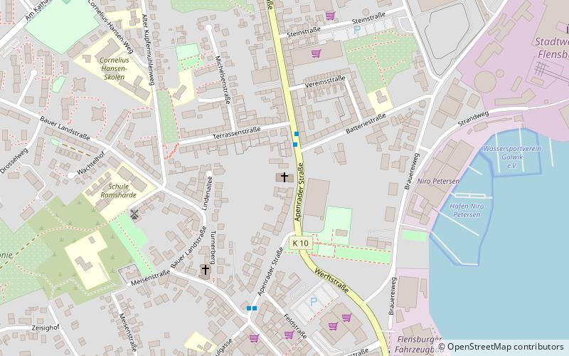 Ansgar Kirke location map