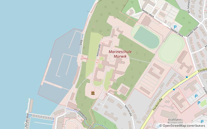 Naval Academy Mürwik location map