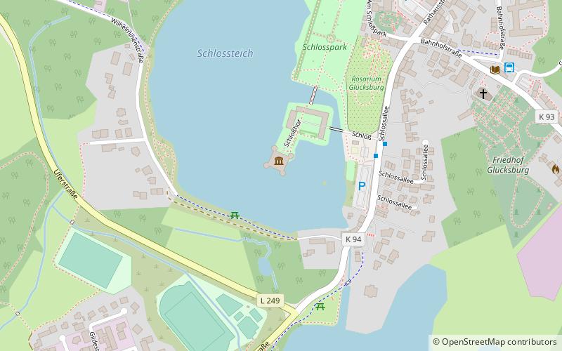 Ryd Abbey location map
