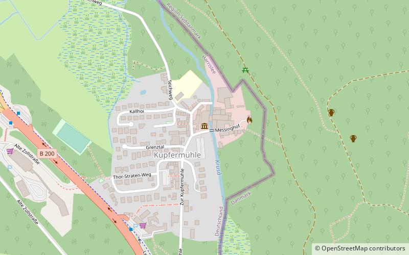 Industriemuseum Kupfermühle location map