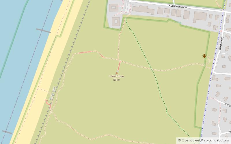 Uwe-Düne location map