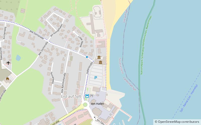 Erlebniszentrum Naturgewalten Sylt location map