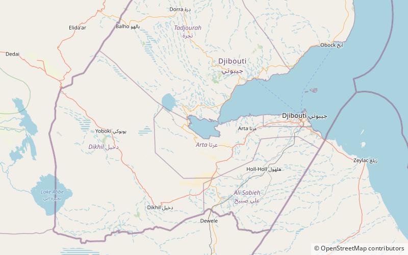 Ghoubbet-el-Kharab location map