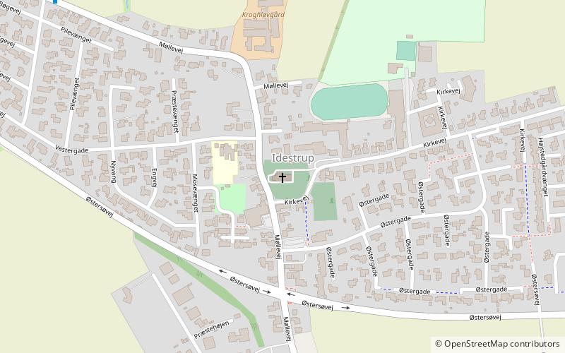 Idestrup Kirke location map