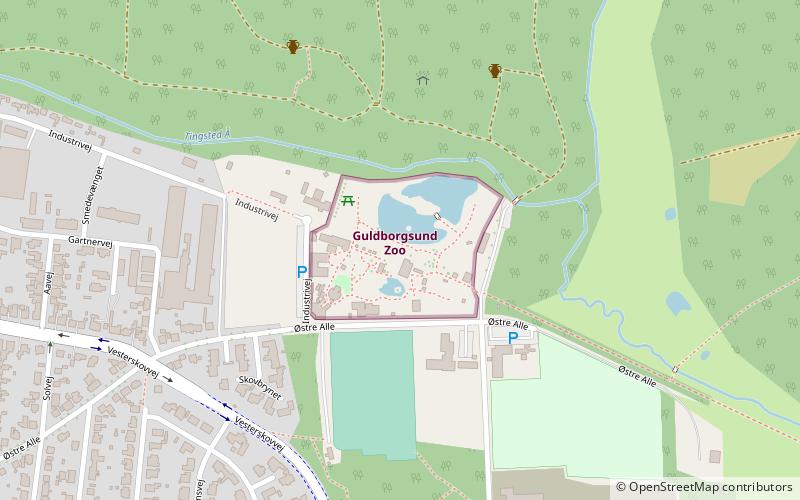 Guldborgsund Zoo location map
