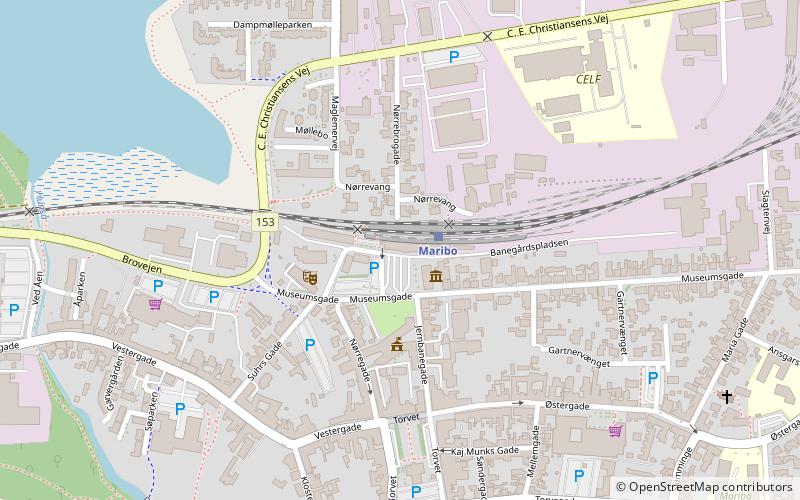 Sædinge Runestone location map