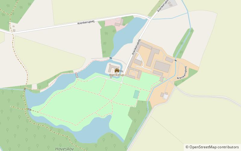 Krenkerup location map