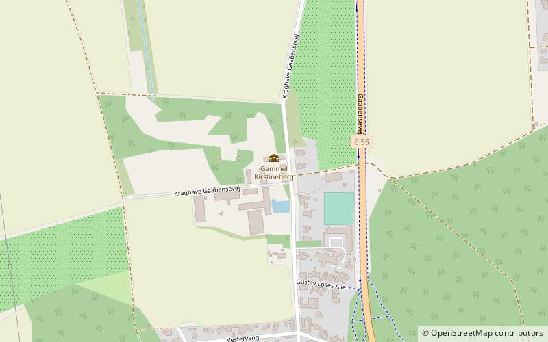 Gammel Kirstineberg location map