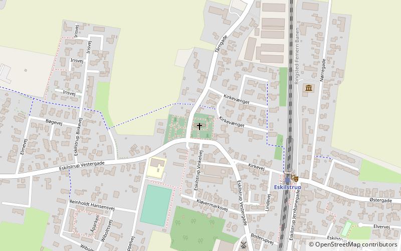 Eskilstrup Church location map