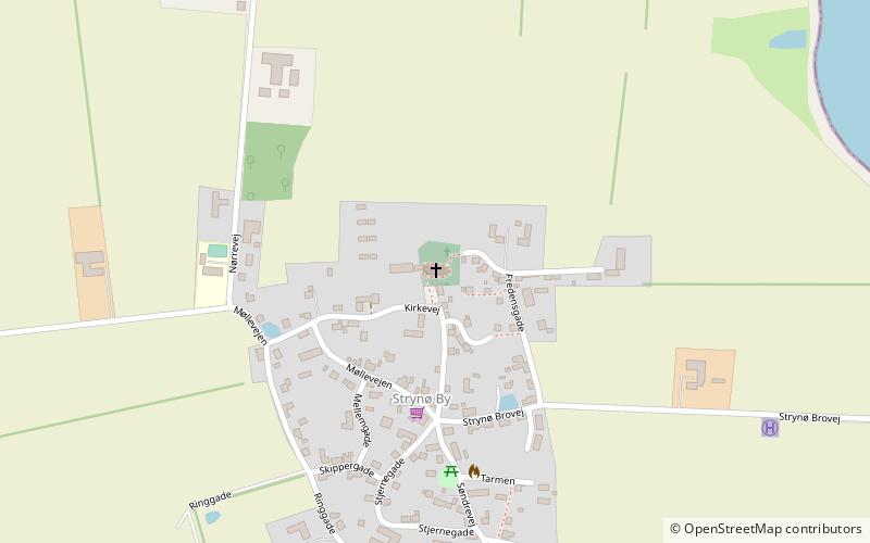 Strynø Kirke location map