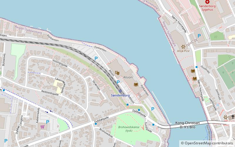Alsion location map