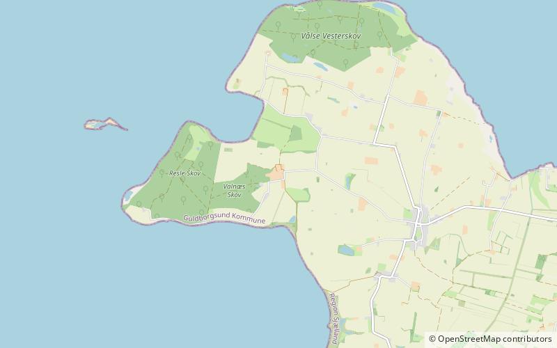 Valnæsgård location map