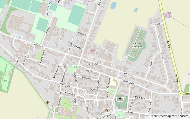Højer Vandtårn location map