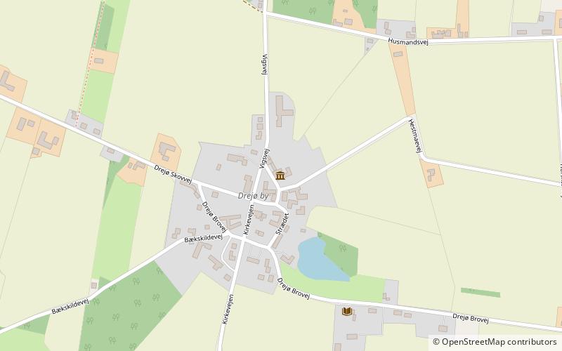 Drejø location map
