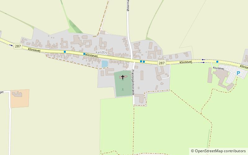 Keldby Church location map