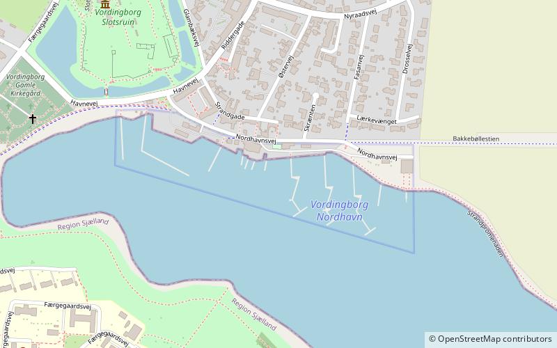 Vordingborg Nordhavn location map