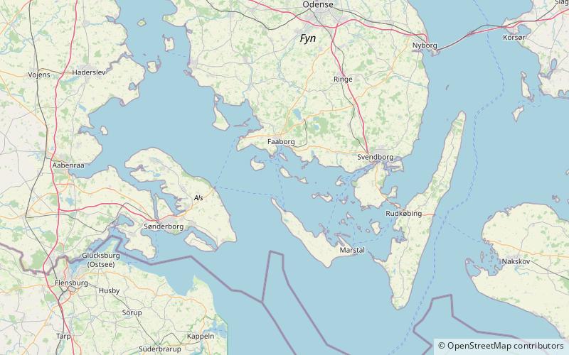 Avernakø location map