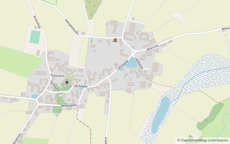 Lyø location map