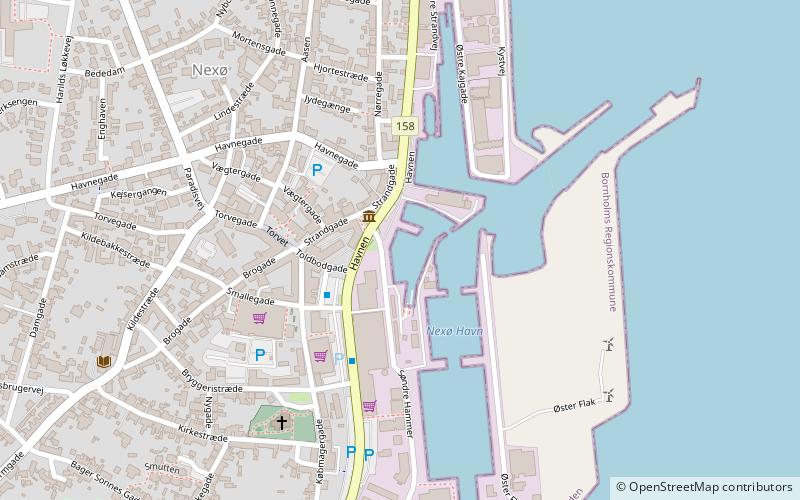 Nexø Museum location map