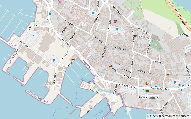 Øhavsmuseet location map