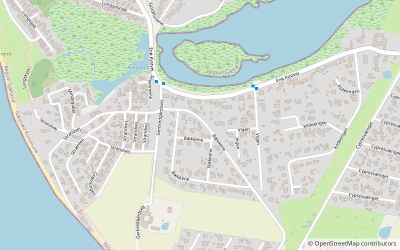 Enø location map