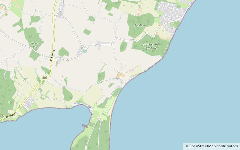 Strandegård location map
