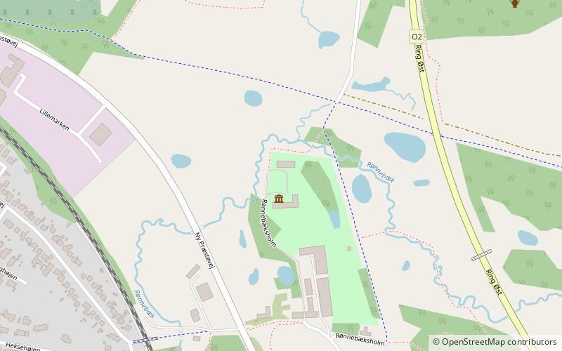 Rønnebæksholm location map