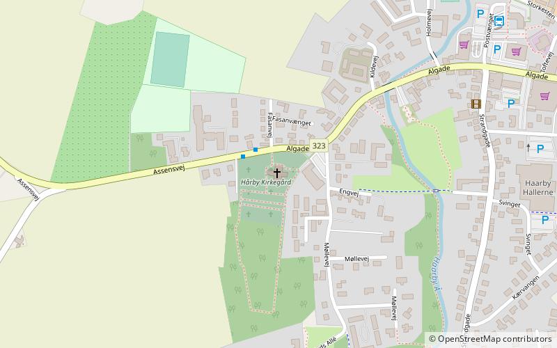 Haarby Kirke location map