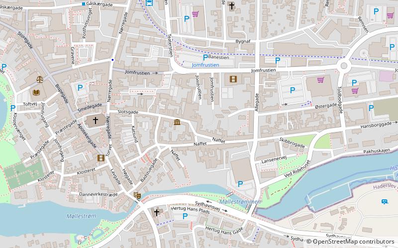 Haderslevhus location map