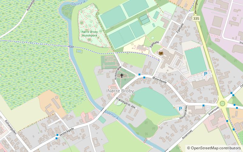 Nørre Broby Kirke location map