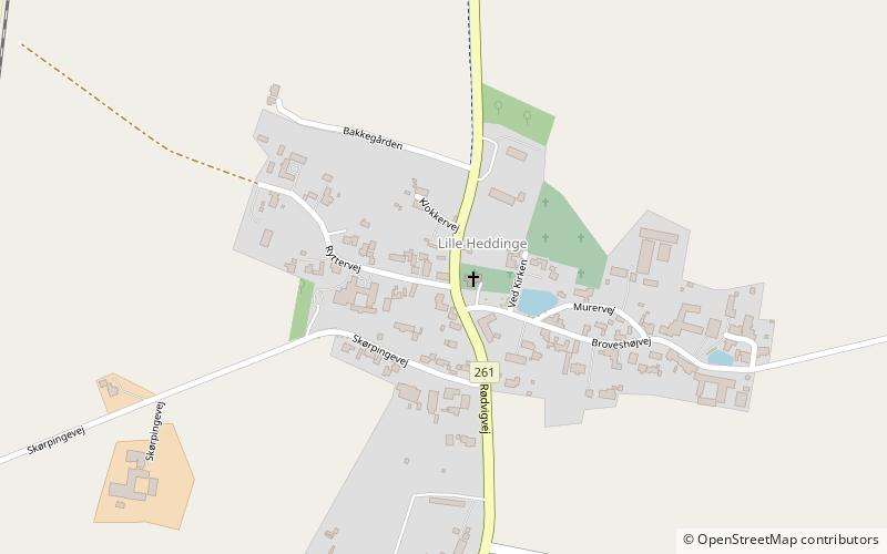 Lille Heddinge Rytterskole location map