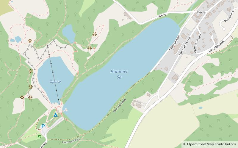 Hammersø location map