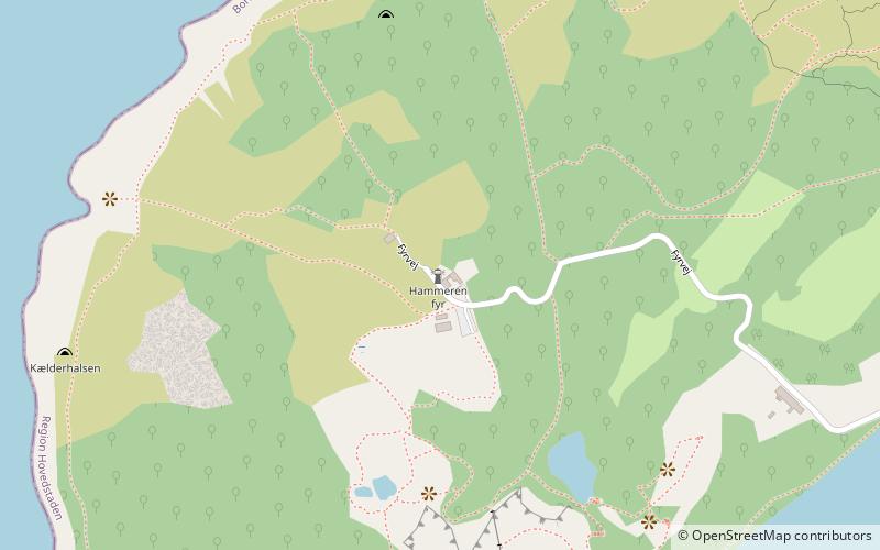 Faro de Hammeren location map