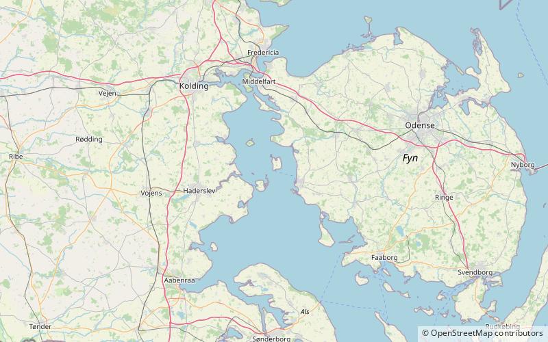 Bågø Fyr location map