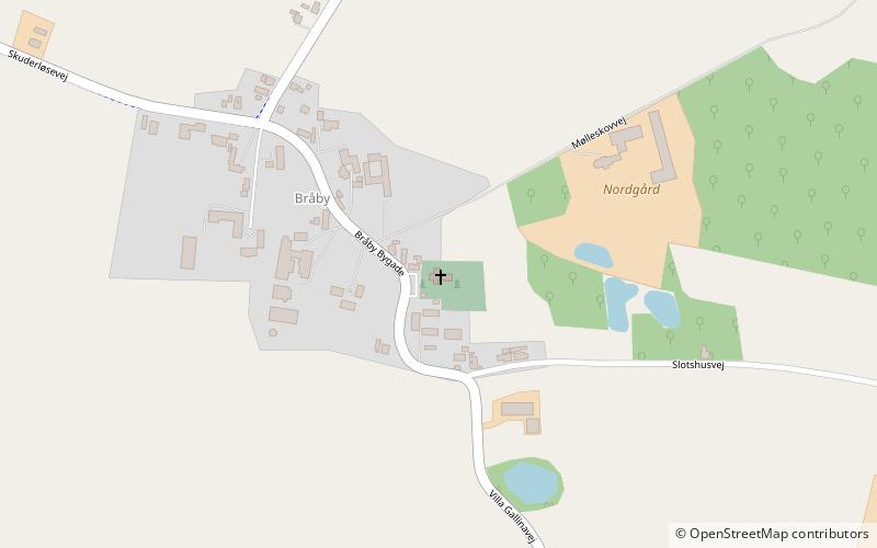 Braaby Church location map