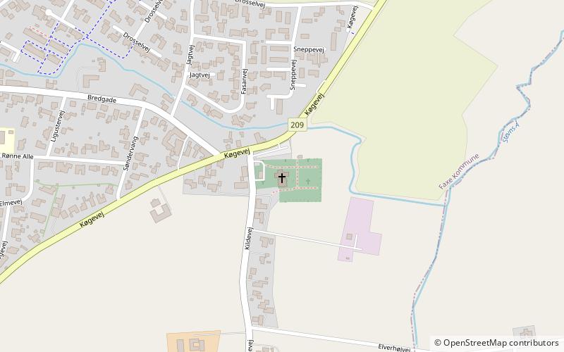 Karise Kirke location map